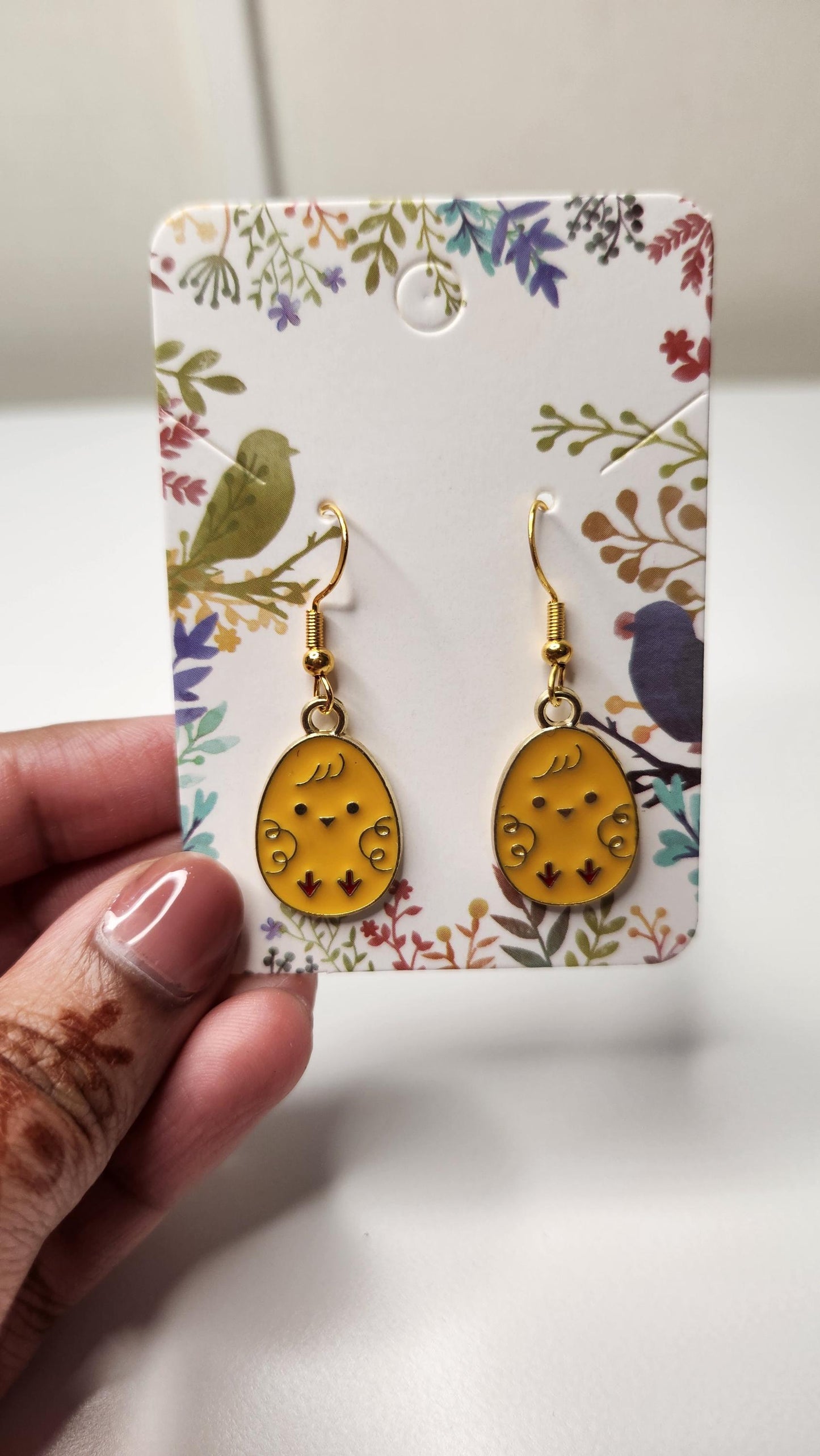 HANDMADE Easter Egg Dangle Earrings