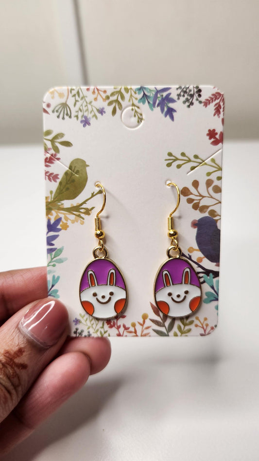 HANDMADE Easter Egg Dangle Earrings