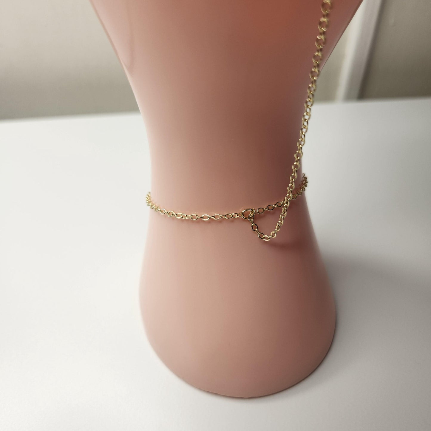 Handmade dainty floral adjustable handchain
